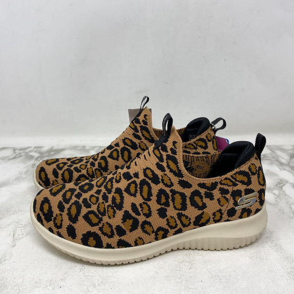 SKECHERS WOMEN'S SNEAKERS leopard print 5