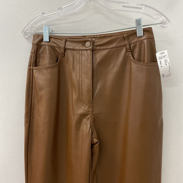 OAK + FORT WOMEN'S PANTS tan 4