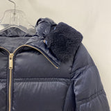 Massimo Dutti WOMEN'S COAT navy XS