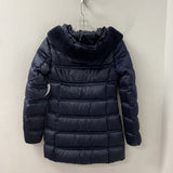 Massimo Dutti WOMEN'S COAT navy XS