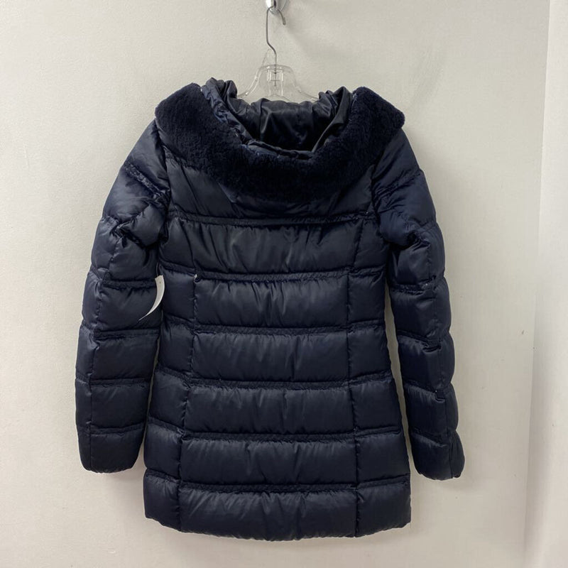 Massimo Dutti WOMEN'S COAT navy XS