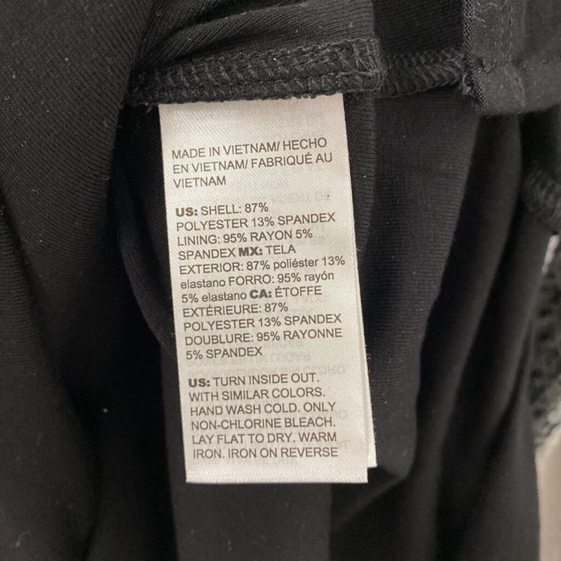 CHICOS WOMEN'S SWEATER grey black L/2