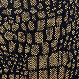 INC WOMEN'S DRESS black gold XL