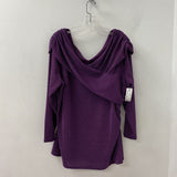 LANE BRYANT WOMEN'S PLUS TOP purple 18/20