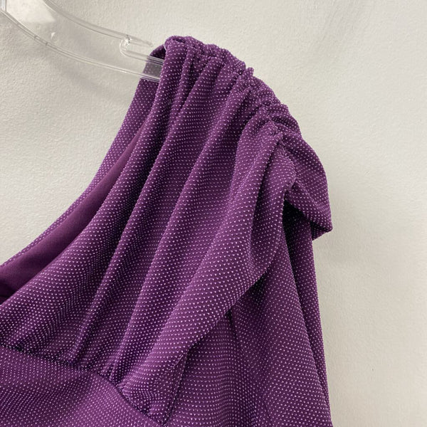 LANE BRYANT WOMEN'S PLUS TOP purple 18/20