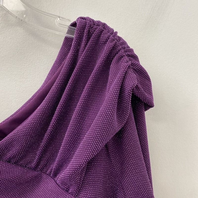 LANE BRYANT WOMEN'S PLUS TOP purple 18/20