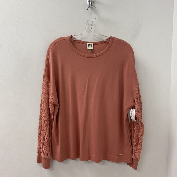 ANNE KLEIN WOMEN'S TOP pink XL