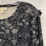 MICHAEL/Michael Kors WOMEN'S TOP black white XL