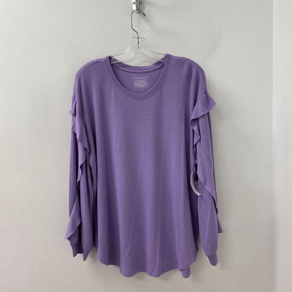 WESTBOUND WOMEN'S TOP purple XL