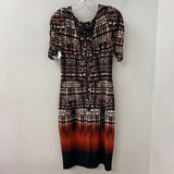 M&S WOMAN WOMEN'S DRESS black white red 10