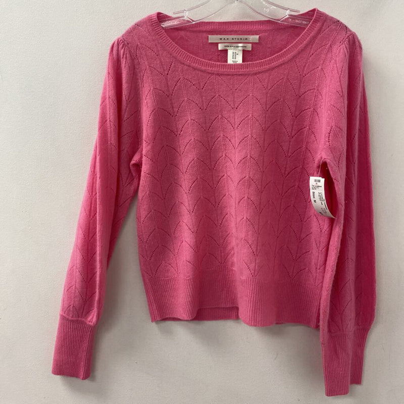 MAX STUDIO WOMEN'S CASHMERE pink M