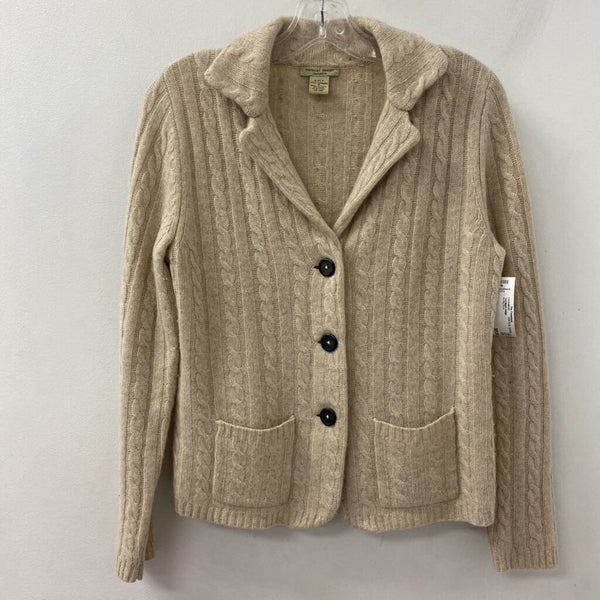 VERTICAL DESIGN WOMEN'S CASHMERE beige M