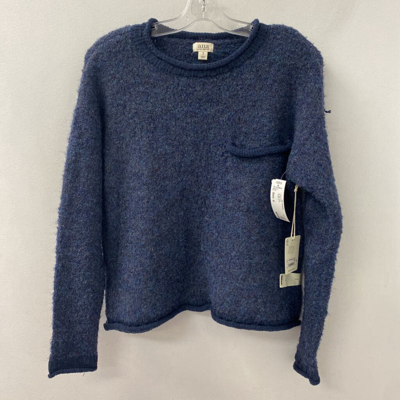 A.N.A. WOMEN'S SWEATER navy S