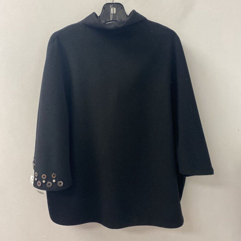 CINZIA ROCCA WOMEN'S COAT black S/8