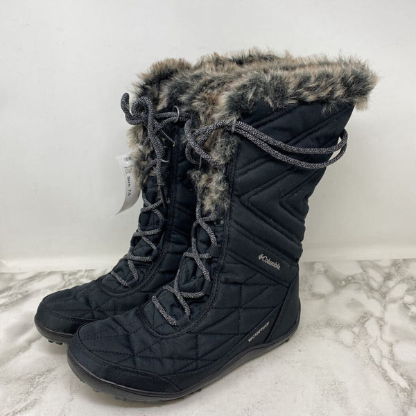COLUMBIA WOMEN'S BOOTS WINTER black 7.5