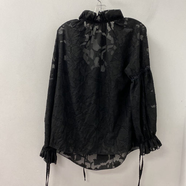 John Zack London WOMEN'S BLOUSE/SHIRT black S/M