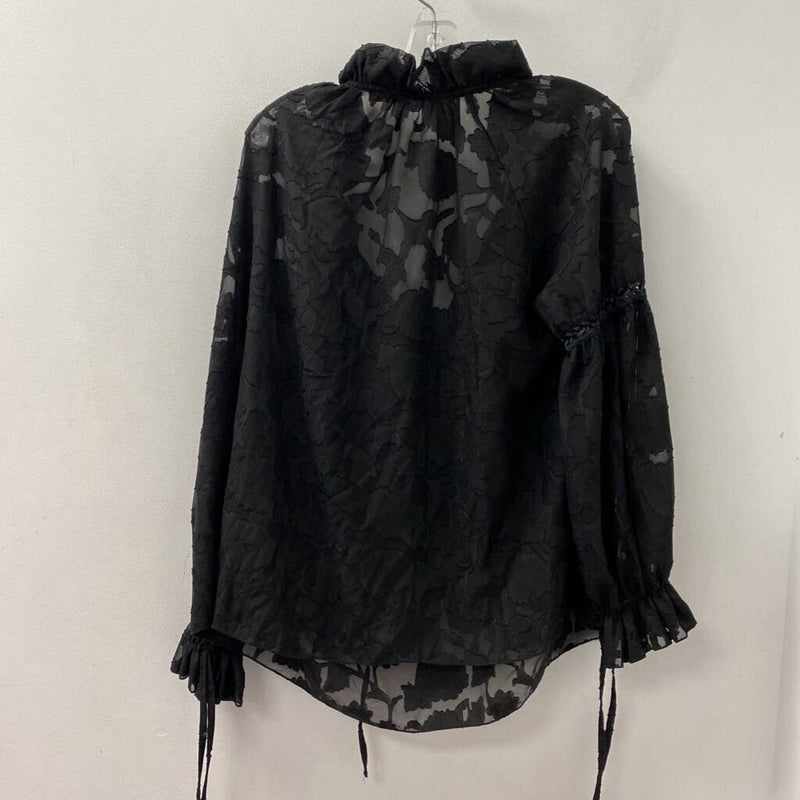 John Zack London WOMEN'S BLOUSE/SHIRT black S/M