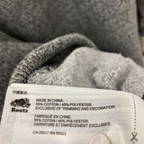 ROOTS WOMEN'S DRESS grey red cream M