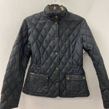 EDDIE BAUER WOMEN'S COAT black beige S