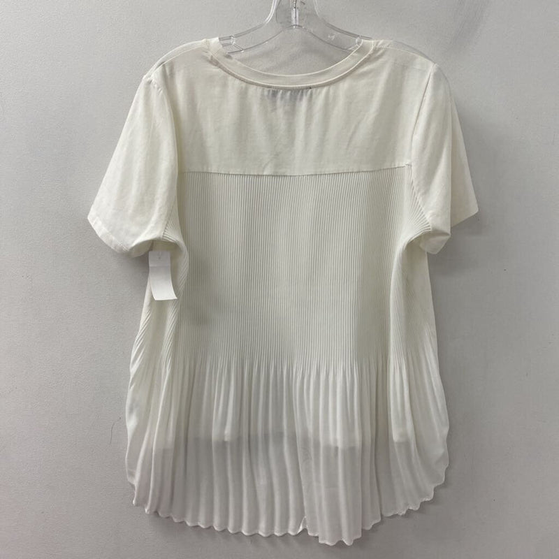 ELLEN TRACY WOMEN'S TOP white M