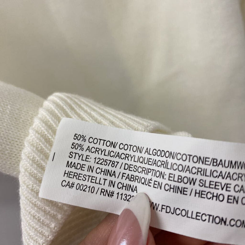 FDJ WOMEN'S CARDIGAN white S