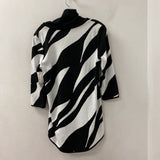 CAZZA ZACKS WOMEN'S TOP black white S/M