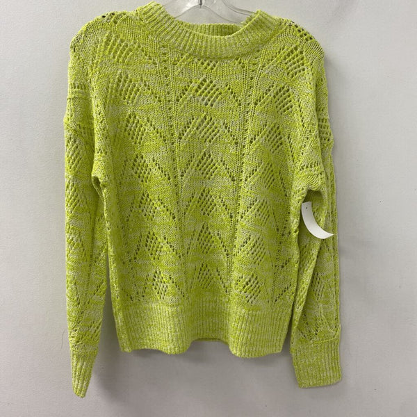 CLEO WOMEN'S SWEATER lime cream S