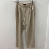 ZARA WOMEN'S PANTS beige M