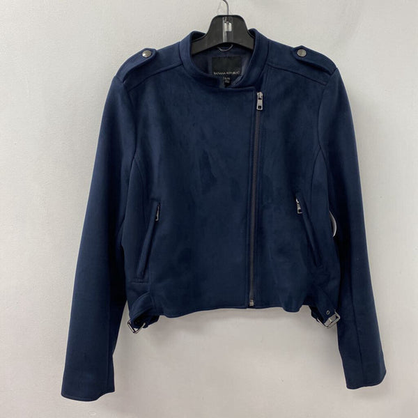 Banana Republic WOMEN'S COAT navy XL