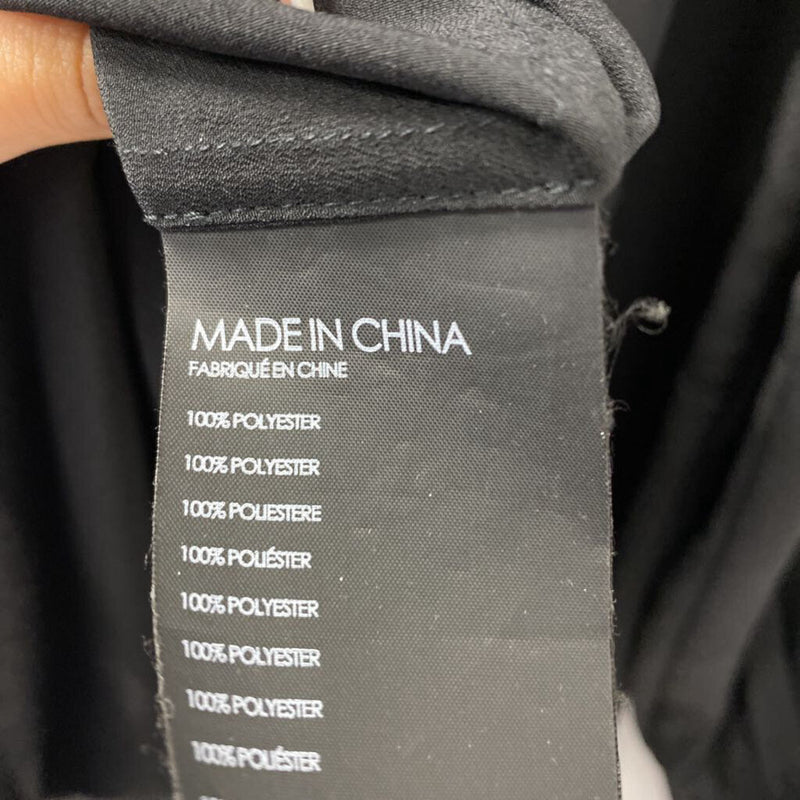 Club Monaco WOMEN'S BLOUSE/SHIRT black S