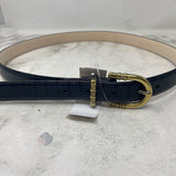 TALBOTS WOMEN'S BELT black gold XL