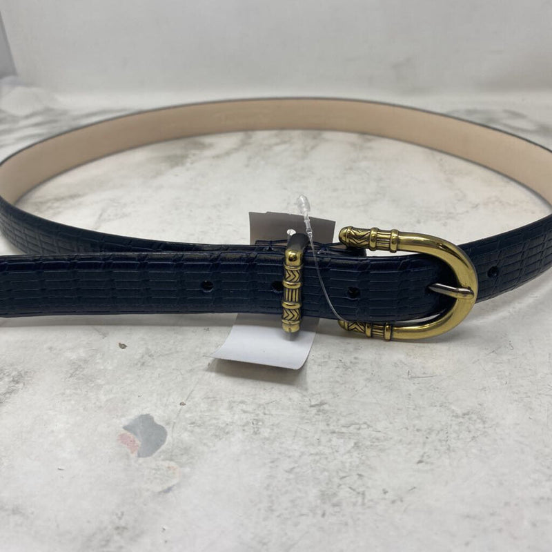 TALBOTS WOMEN'S BELT black gold XL
