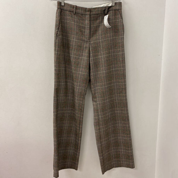 ZARA WOMEN'S PANTS beige black red S