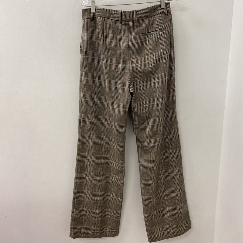 ZARA WOMEN'S PANTS beige black red S