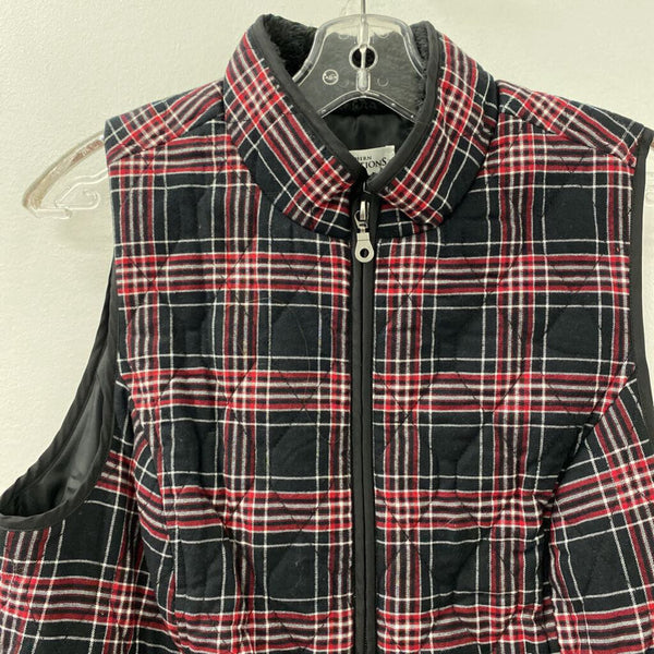 Northern Reflections WOMEN'S VESTS OUTERWEAR black red M