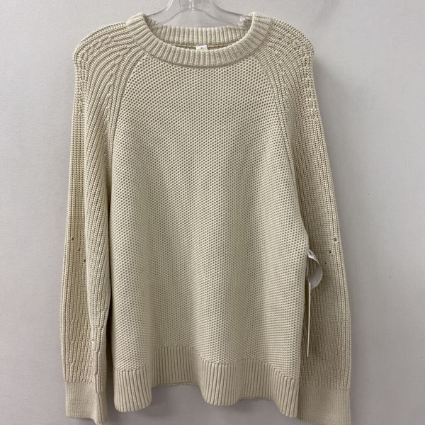LULULEMON WOMEN'S SWEATER cream M