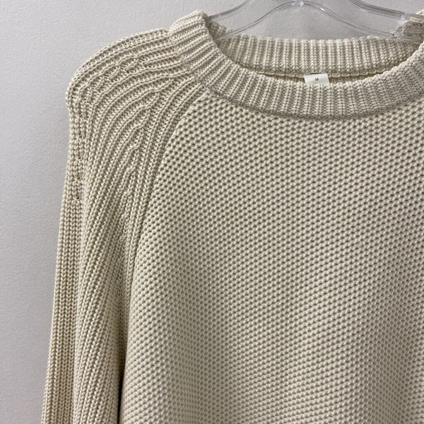 LULULEMON WOMEN'S SWEATER cream M