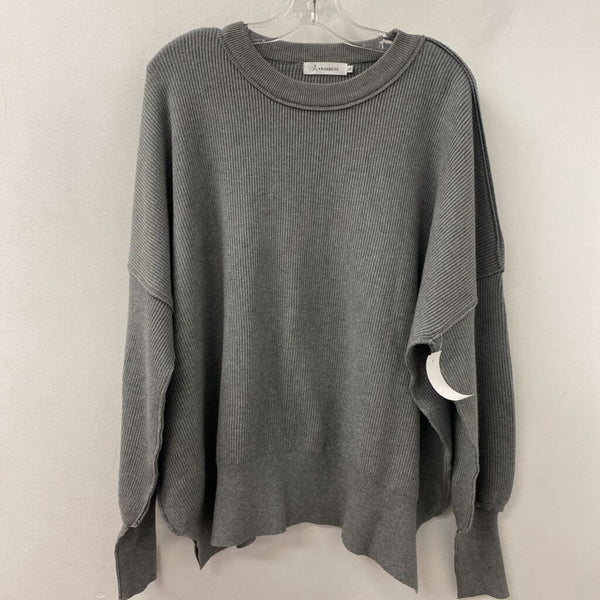WOMEN'S SWEATER grey XL