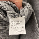 WOMEN'S SWEATER grey XL