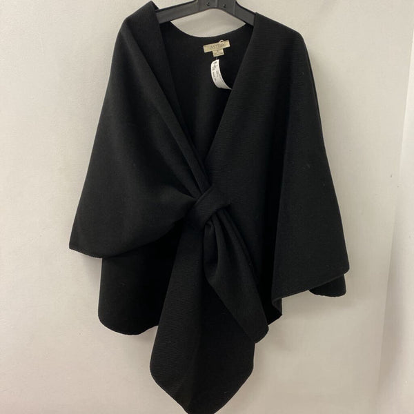 ASTRID WOMEN'S PONCHO/CAPE black XL