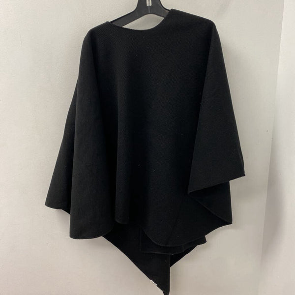 ASTRID WOMEN'S PONCHO/CAPE black XL