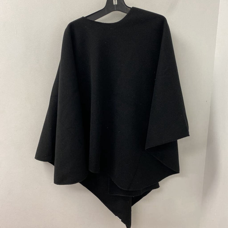 ASTRID WOMEN'S PONCHO/CAPE black XL