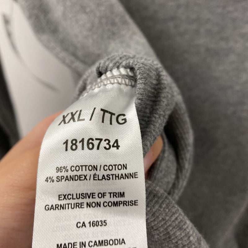 TAHARI WOMEN'S PLUS TOP grey XXL