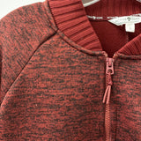 active zone WOMEN'S PLUS TOP burgundy X