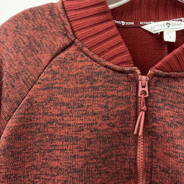 active zone WOMEN'S PLUS TOP burgundy X