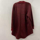 active zone WOMEN'S PLUS TOP burgundy X