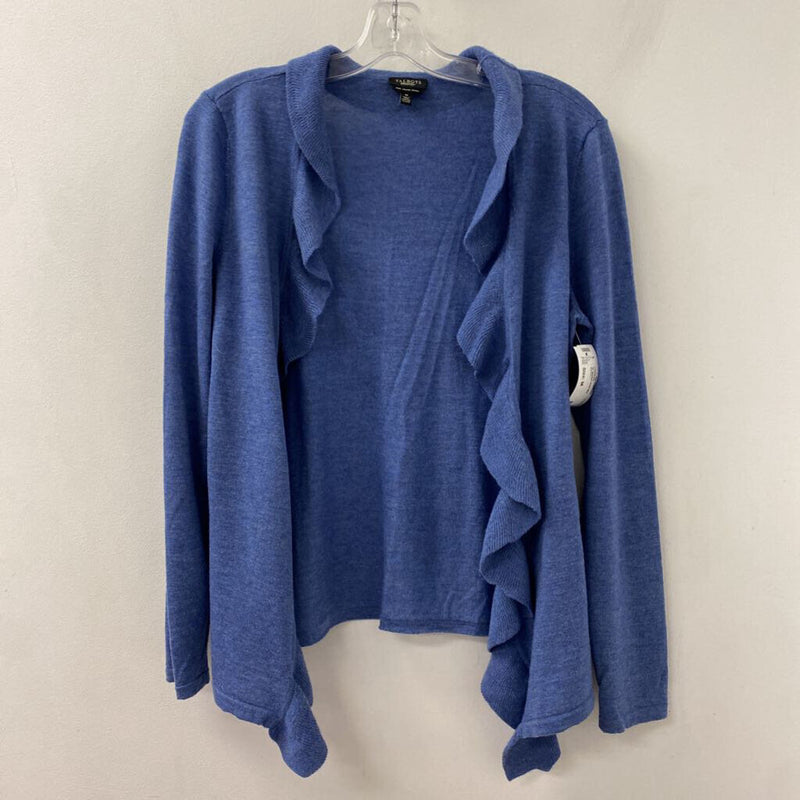 TALBOTS WOMEN'S CARDIGAN blue M