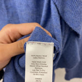 TALBOTS WOMEN'S CARDIGAN blue M