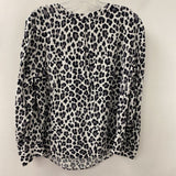 OLSEN WOMEN'S BLOUSE/SHIRT black grey 12