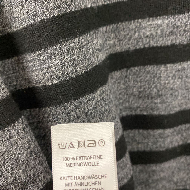 MAX STUDIO WOMEN'S SWEATER grey black M